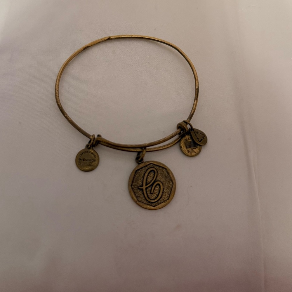 Alex and Ani Gold Charm Bracelet